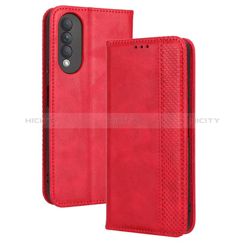 Handytasche Stand Schutzhülle Flip Leder Hülle BY4 für Huawei Nova 10z Rot