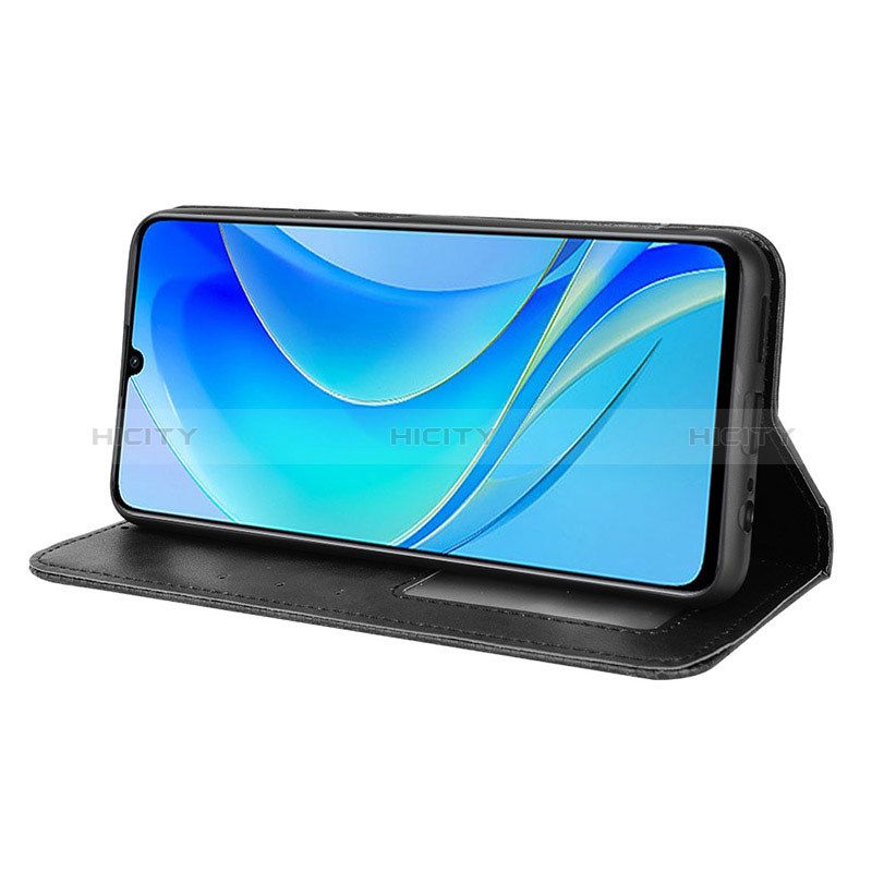 Handytasche Stand Schutzhülle Flip Leder Hülle BY4 für Huawei Nova Y70 groß