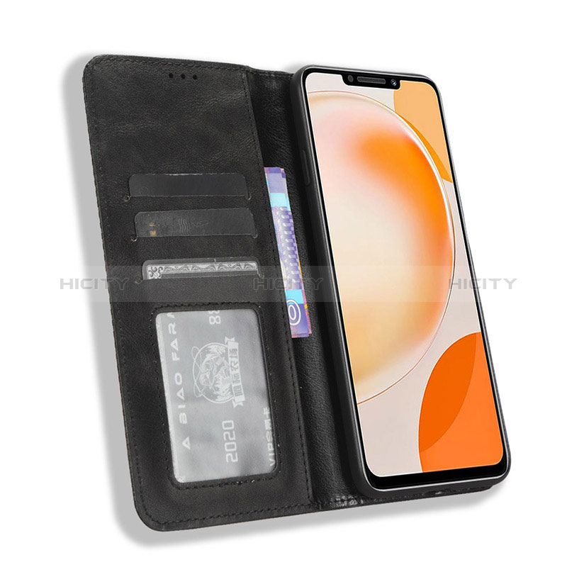 Handytasche Stand Schutzhülle Flip Leder Hülle BY4 für Huawei Nova Y91