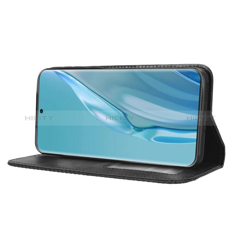 Handytasche Stand Schutzhülle Flip Leder Hülle BY4 für Huawei P60 Art