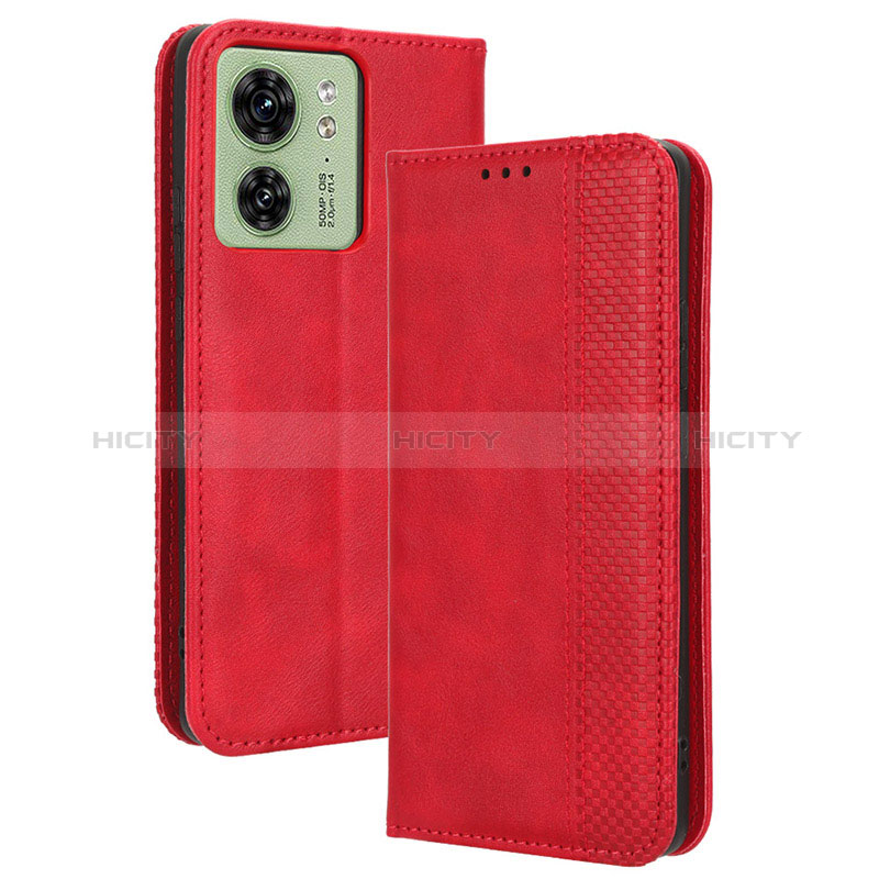 Handytasche Stand Schutzhülle Flip Leder Hülle BY4 für Motorola Moto Edge (2023) 5G