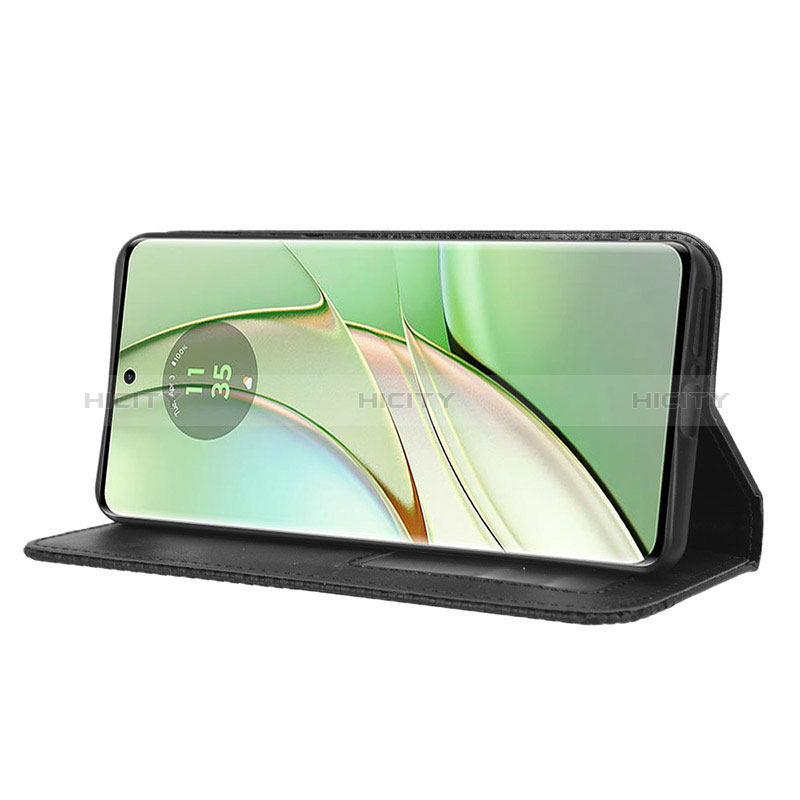 Handytasche Stand Schutzhülle Flip Leder Hülle BY4 für Motorola Moto Edge (2023) 5G groß