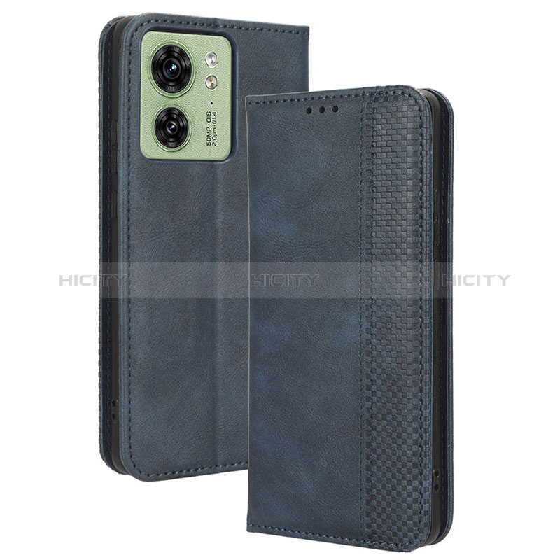 Handytasche Stand Schutzhülle Flip Leder Hülle BY4 für Motorola Moto Edge 40 5G