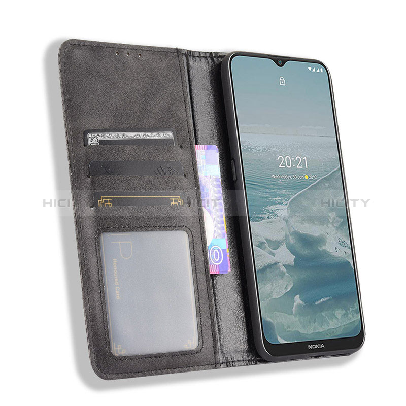 Handytasche Stand Schutzhülle Flip Leder Hülle BY4 für Nokia 6.3 groß