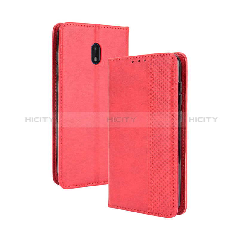 Handytasche Stand Schutzhülle Flip Leder Hülle BY4 für Nokia C01 Plus Rot