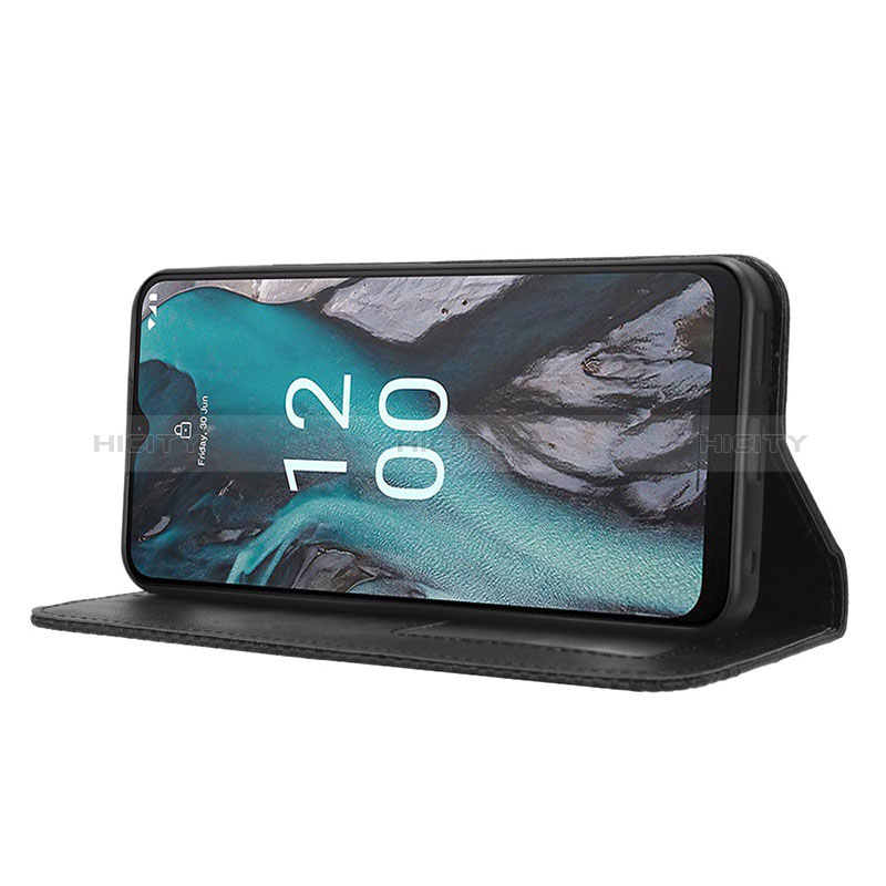 Handytasche Stand Schutzhülle Flip Leder Hülle BY4 für Nokia C22 groß