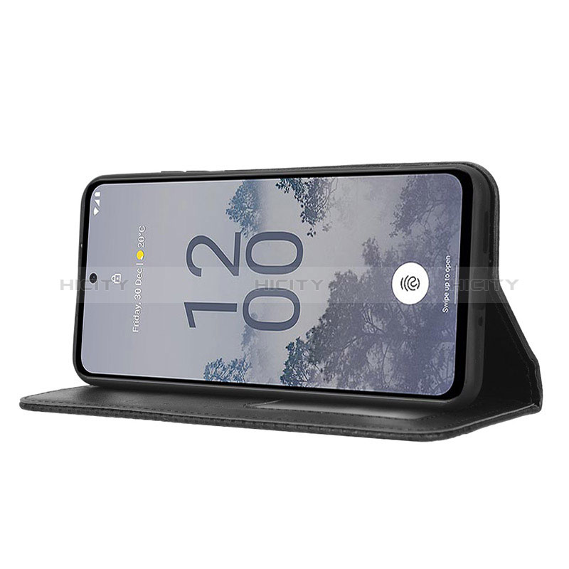 Handytasche Stand Schutzhülle Flip Leder Hülle BY4 für Nokia X30 5G groß