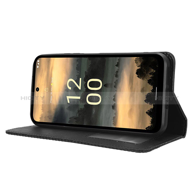 Handytasche Stand Schutzhülle Flip Leder Hülle BY4 für Nokia XR21