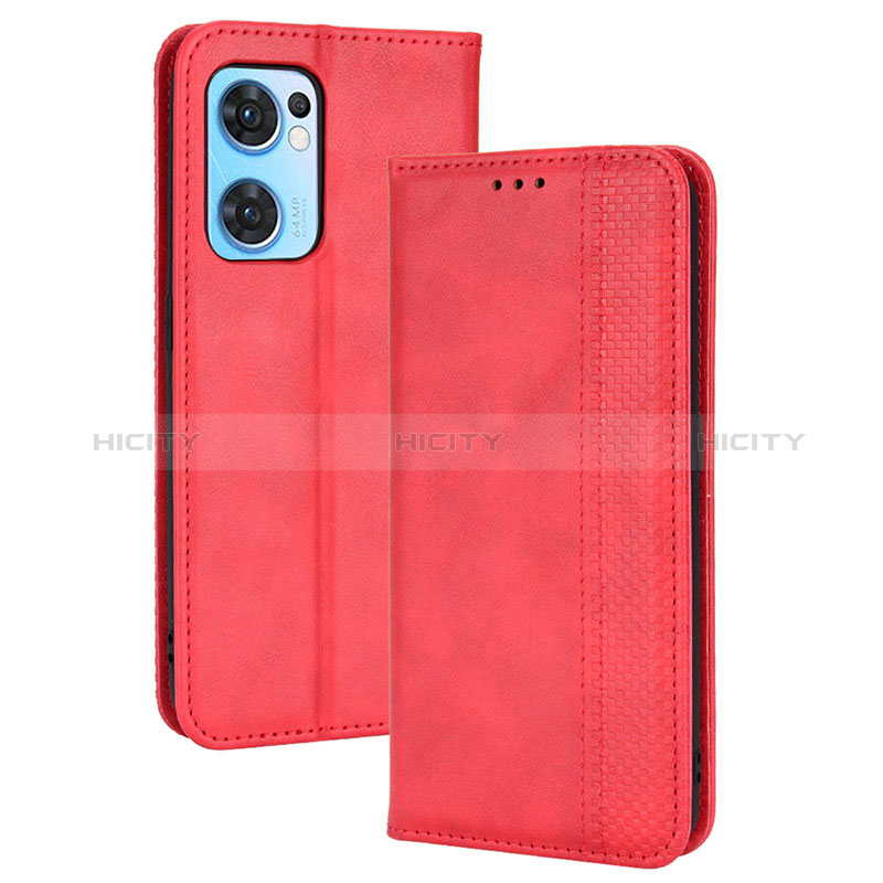 Handytasche Stand Schutzhülle Flip Leder Hülle BY4 für OnePlus Nord CE 2 5G Rot