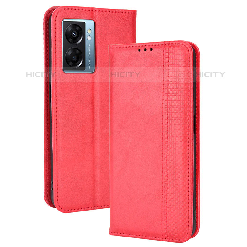 Handytasche Stand Schutzhülle Flip Leder Hülle BY4 für OnePlus Nord N300 5G Rot