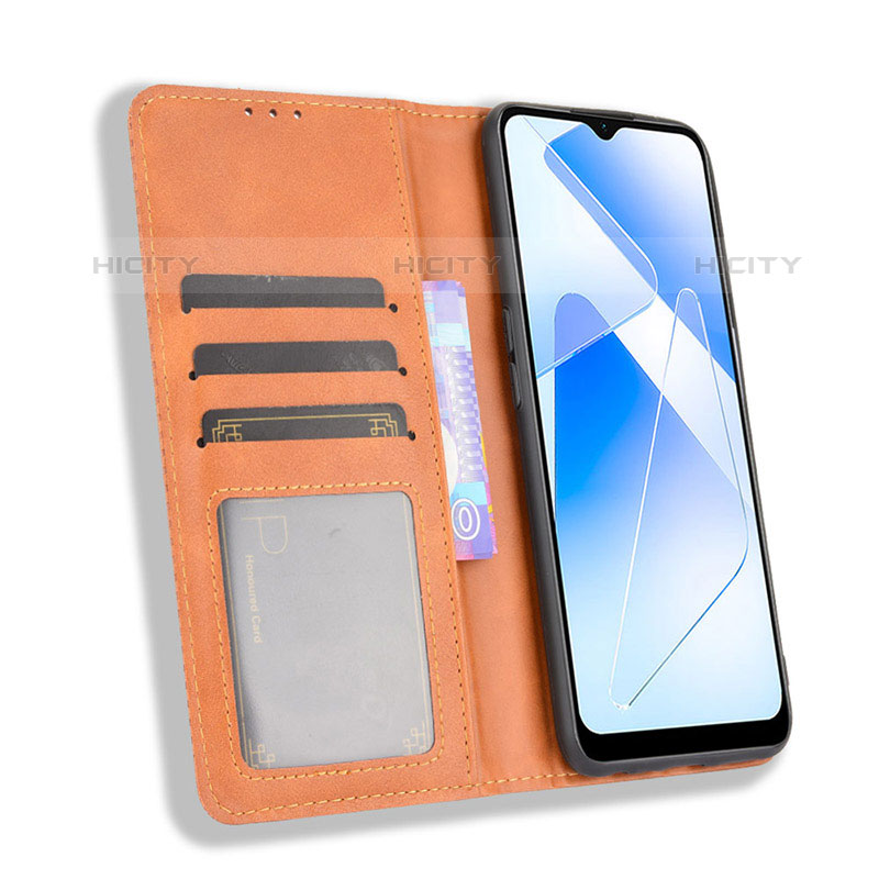 Handytasche Stand Schutzhülle Flip Leder Hülle BY4 für Oppo A55 5G groß