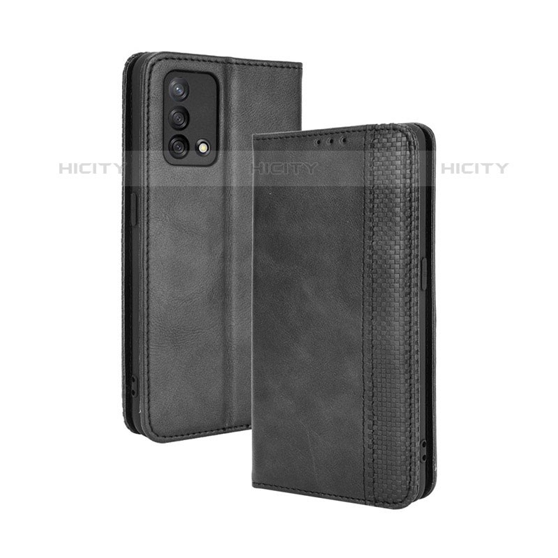 Handytasche Stand Schutzhülle Flip Leder Hülle BY4 für Oppo A74 4G groß