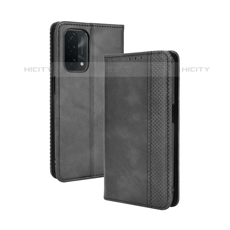 Handytasche Stand Schutzhülle Flip Leder Hülle BY4 für Oppo A93 5G