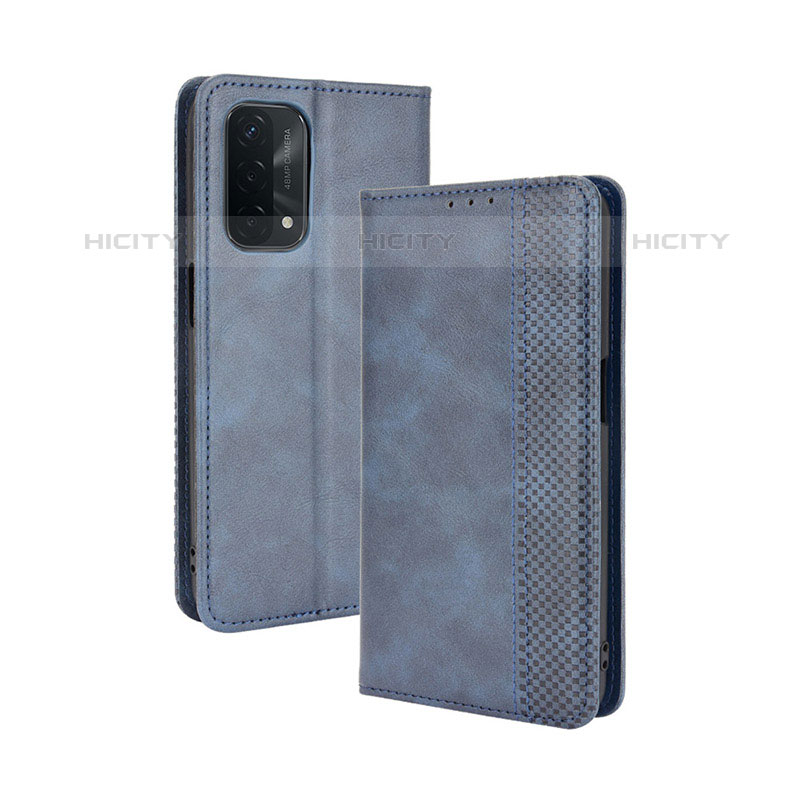 Handytasche Stand Schutzhülle Flip Leder Hülle BY4 für Oppo A93 5G