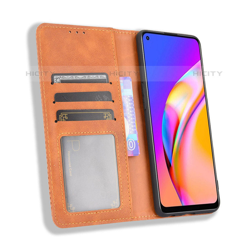 Handytasche Stand Schutzhülle Flip Leder Hülle BY4 für Oppo A94 4G