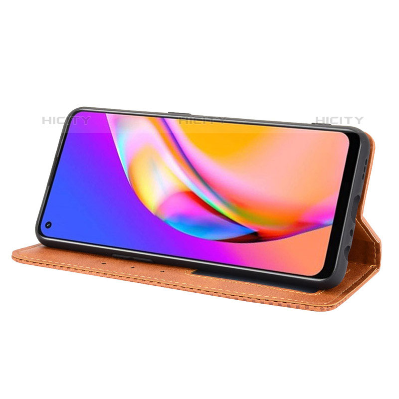 Handytasche Stand Schutzhülle Flip Leder Hülle BY4 für Oppo A94 4G groß