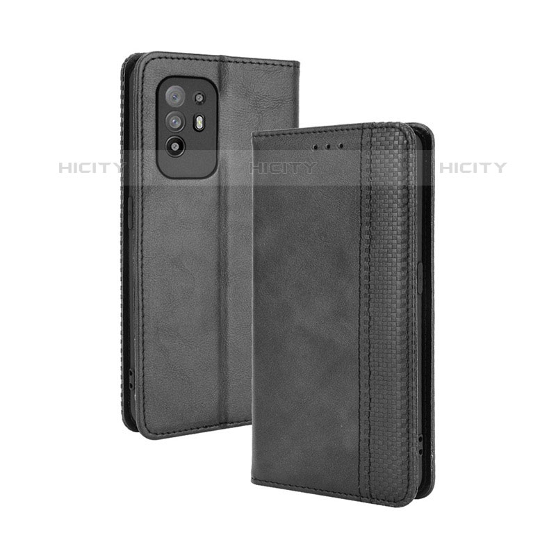 Handytasche Stand Schutzhülle Flip Leder Hülle BY4 für Oppo A94 5G groß