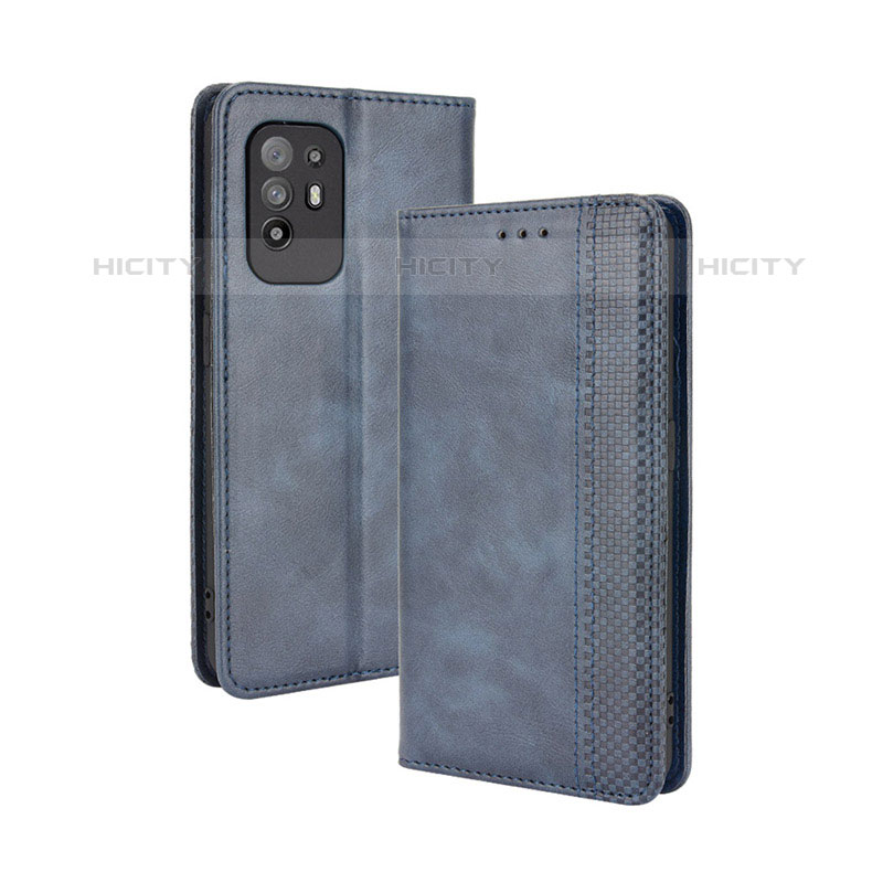 Handytasche Stand Schutzhülle Flip Leder Hülle BY4 für Oppo A94 5G groß