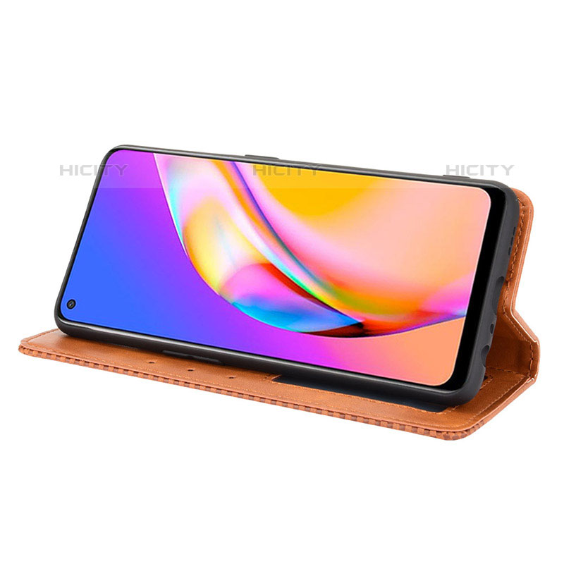 Handytasche Stand Schutzhülle Flip Leder Hülle BY4 für Oppo A94 5G groß