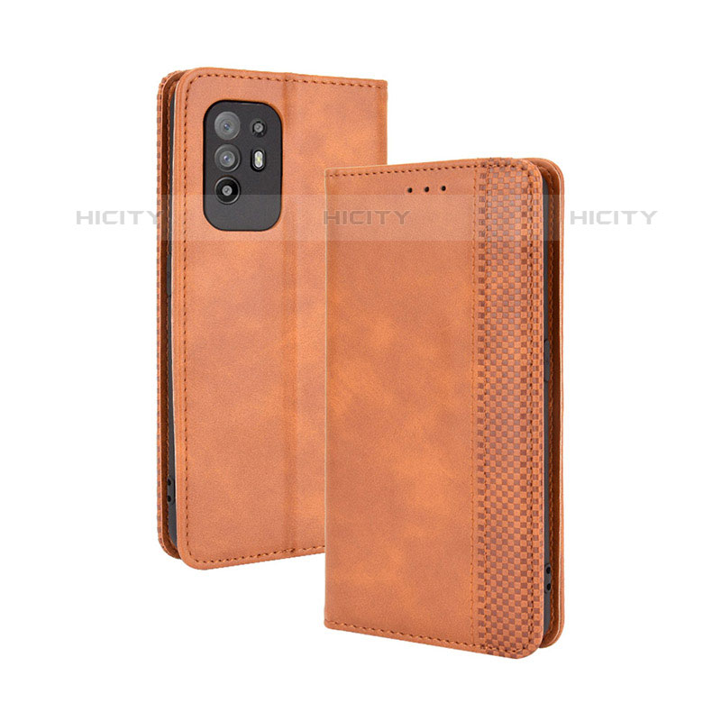 Handytasche Stand Schutzhülle Flip Leder Hülle BY4 für Oppo A95 5G