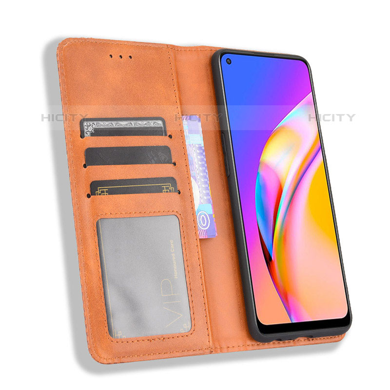 Handytasche Stand Schutzhülle Flip Leder Hülle BY4 für Oppo A95 5G