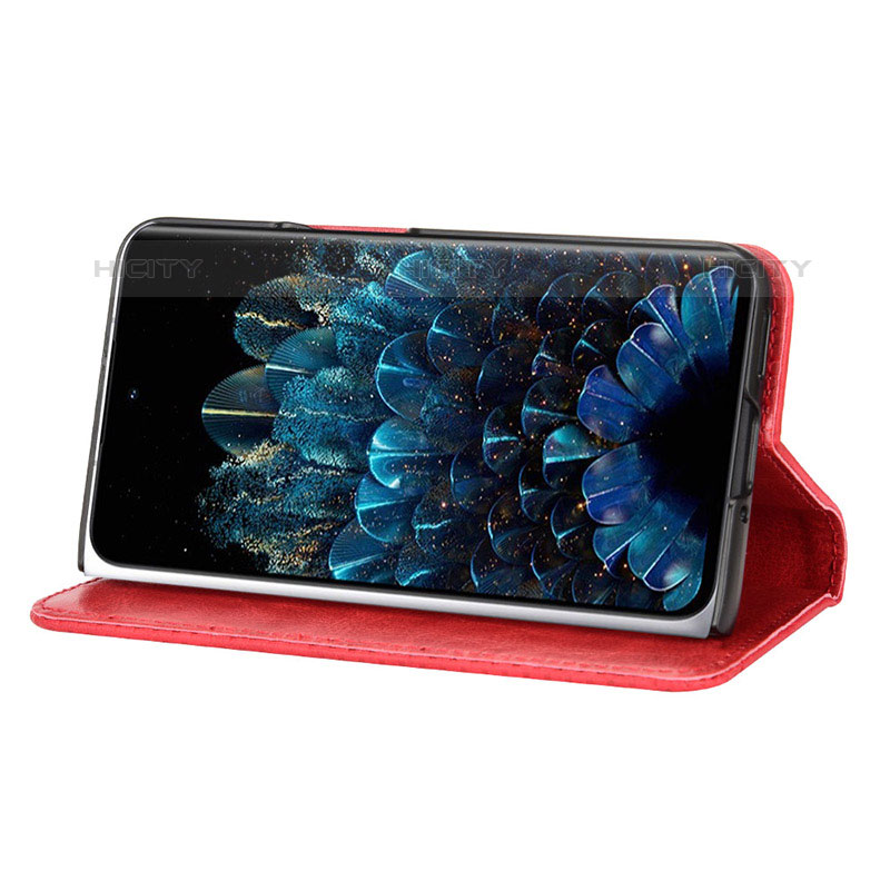 Handytasche Stand Schutzhülle Flip Leder Hülle BY4 für Oppo Find N 5G