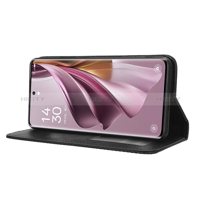 Handytasche Stand Schutzhülle Flip Leder Hülle BY4 für Oppo Reno10 5G