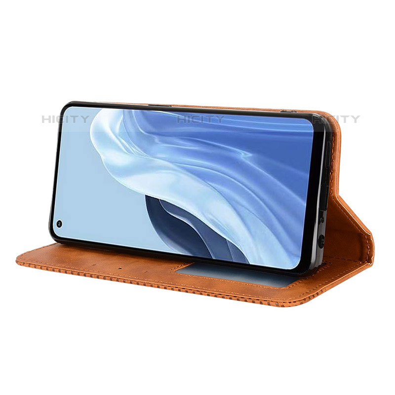 Handytasche Stand Schutzhülle Flip Leder Hülle BY4 für Oppo Reno7 A