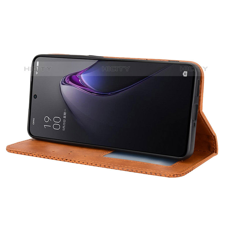 Handytasche Stand Schutzhülle Flip Leder Hülle BY4 für Oppo Reno8 5G