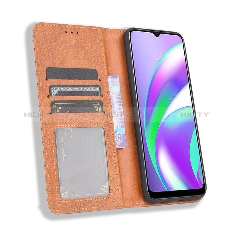 Handytasche Stand Schutzhülle Flip Leder Hülle BY4 für Realme 7i RMX2193