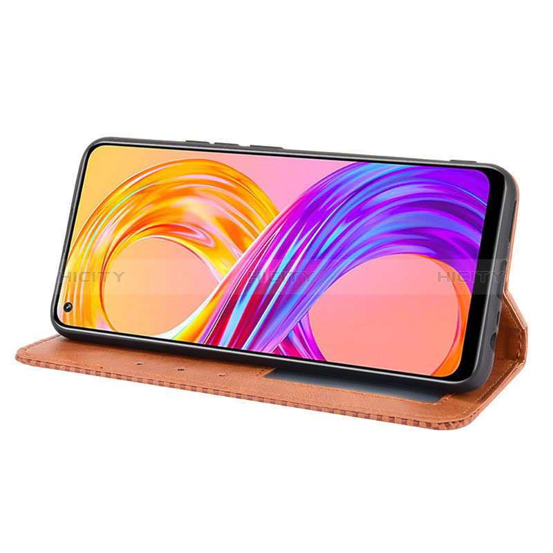 Handytasche Stand Schutzhülle Flip Leder Hülle BY4 für Realme 8 Pro