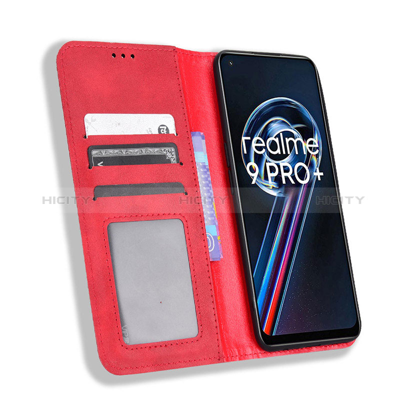 Handytasche Stand Schutzhülle Flip Leder Hülle BY4 für Realme 9 4G groß