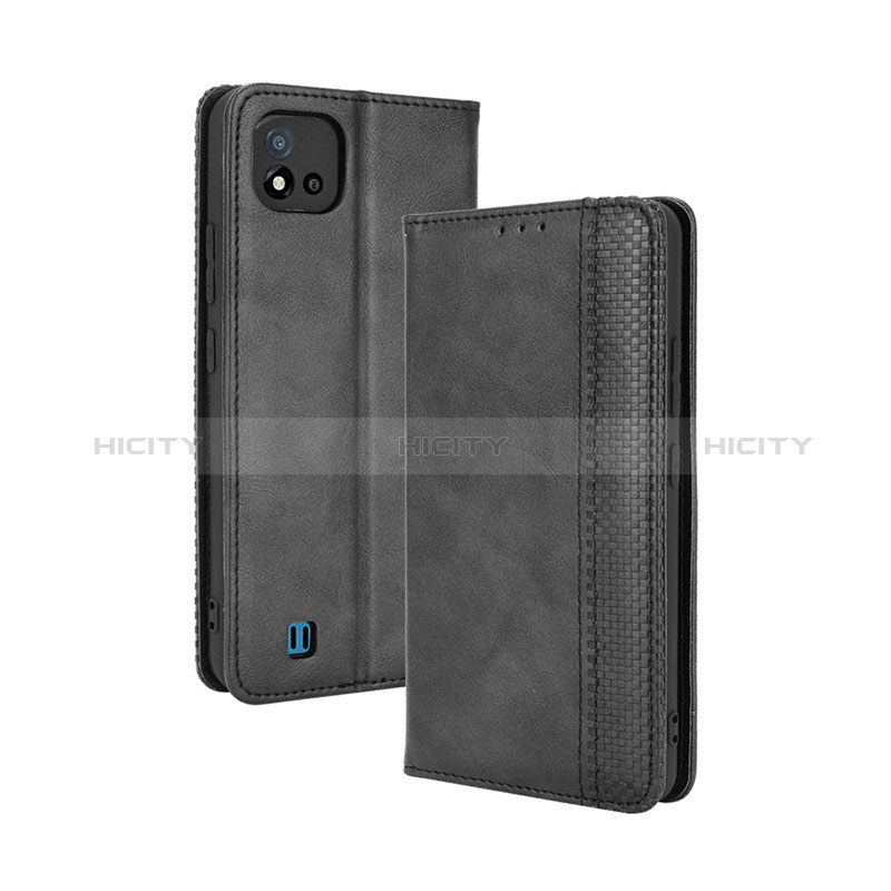 Handytasche Stand Schutzhülle Flip Leder Hülle BY4 für Realme C11 (2021)