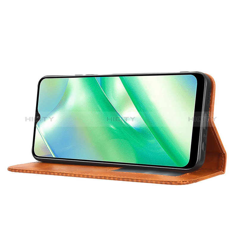 Handytasche Stand Schutzhülle Flip Leder Hülle BY4 für Realme C33 (2023) groß