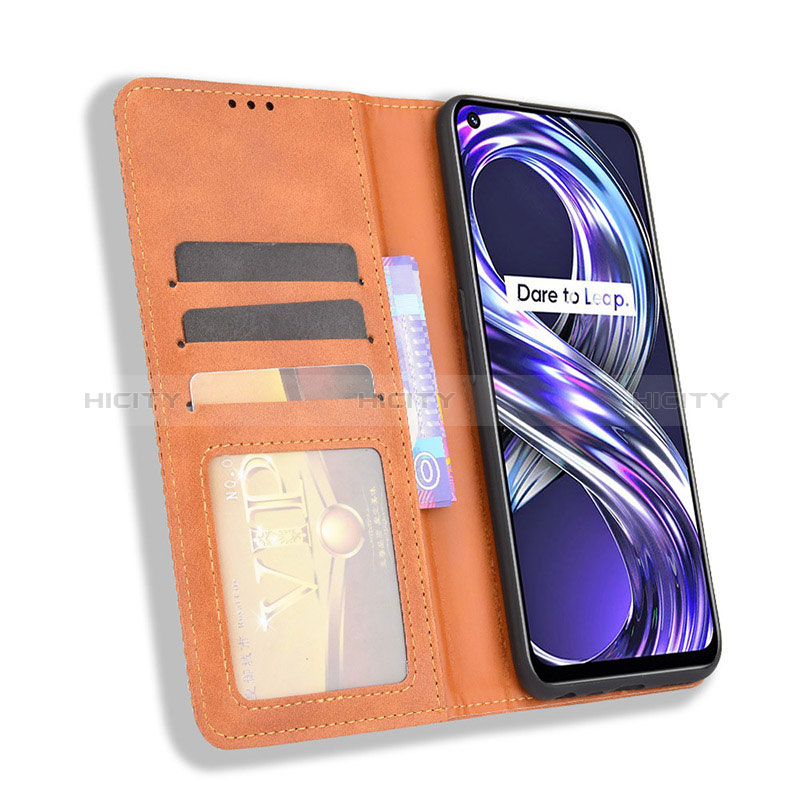 Handytasche Stand Schutzhülle Flip Leder Hülle BY4 für Realme Narzo 50 4G