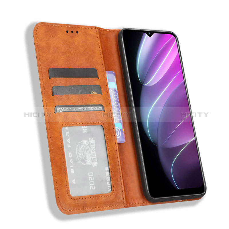 Handytasche Stand Schutzhülle Flip Leder Hülle BY4 für Realme V20 5G groß