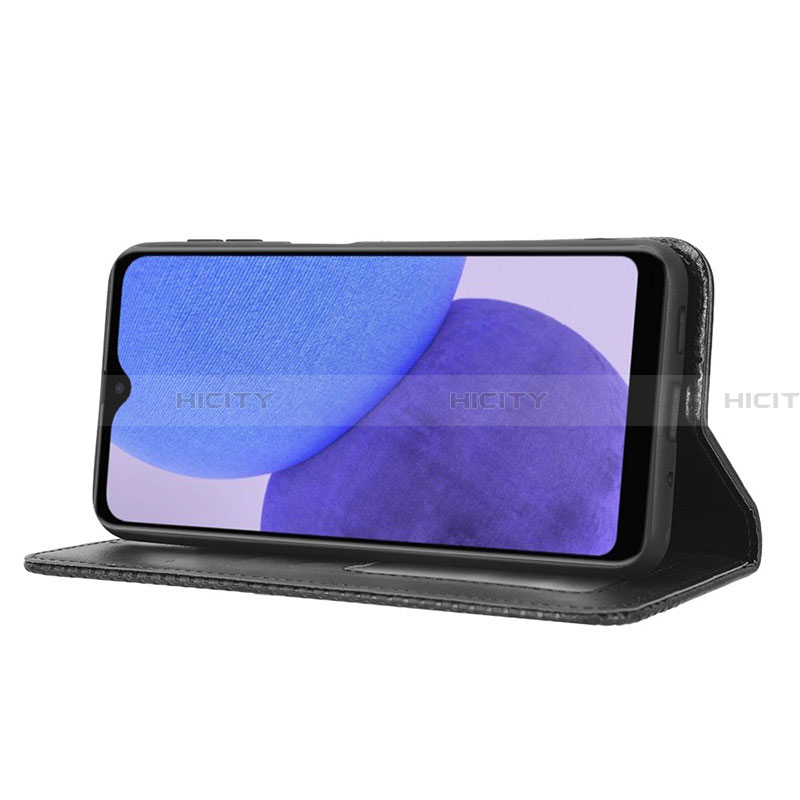 Handytasche Stand Schutzhülle Flip Leder Hülle BY4 für Samsung Galaxy A23 5G SC-56C