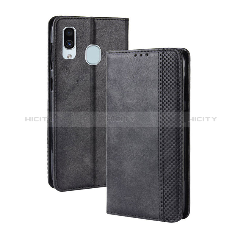 Handytasche Stand Schutzhülle Flip Leder Hülle BY4 für Samsung Galaxy A30