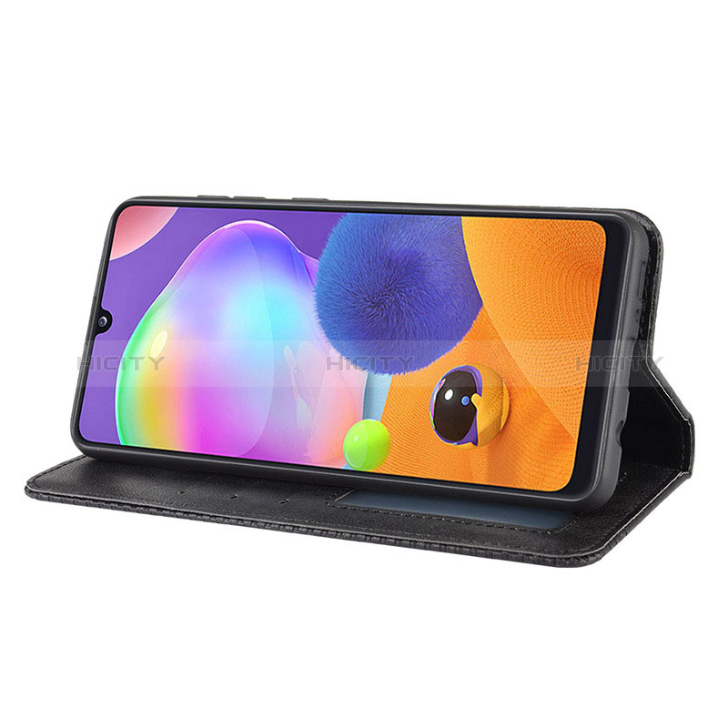 Handytasche Stand Schutzhülle Flip Leder Hülle BY4 für Samsung Galaxy A31