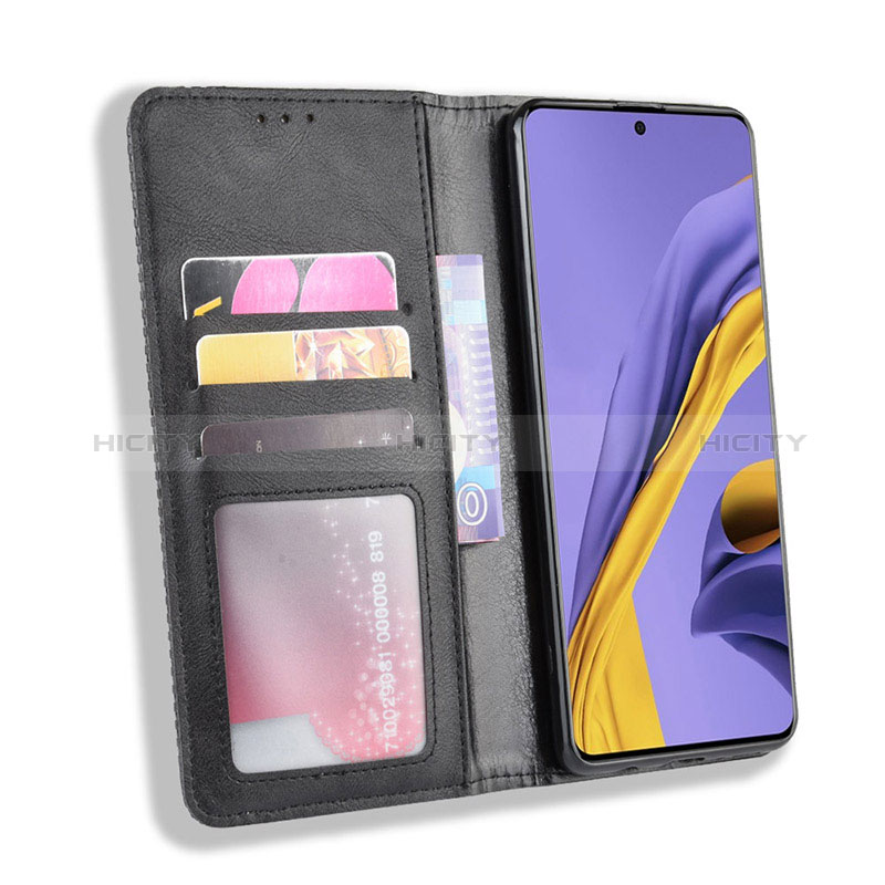 Handytasche Stand Schutzhülle Flip Leder Hülle BY4 für Samsung Galaxy A51 5G