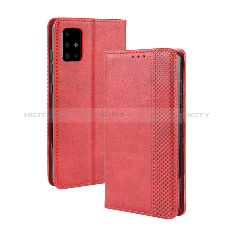 Handytasche Stand Schutzhülle Flip Leder Hülle BY4 für Samsung Galaxy A51 5G