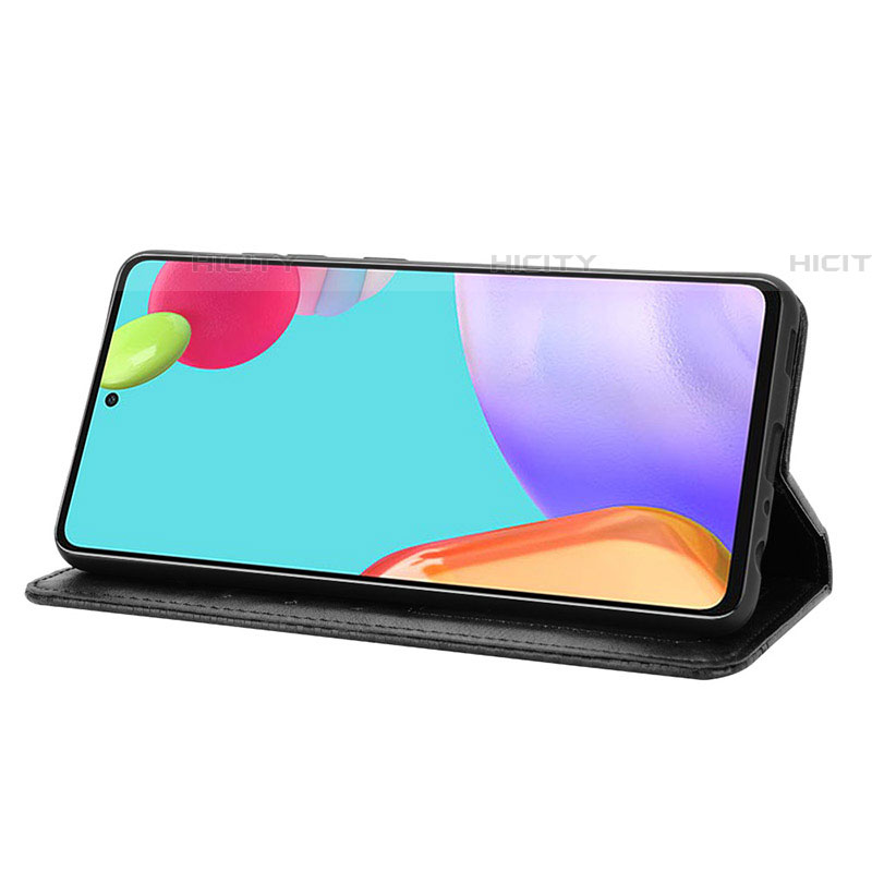 Handytasche Stand Schutzhülle Flip Leder Hülle BY4 für Samsung Galaxy A52 4G