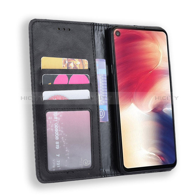 Handytasche Stand Schutzhülle Flip Leder Hülle BY4 für Samsung Galaxy A60