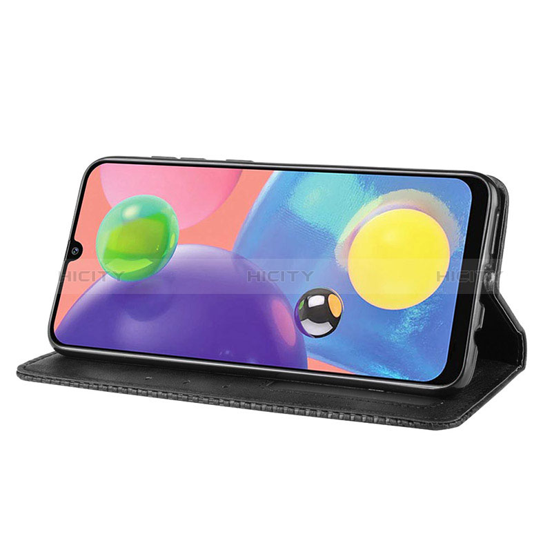 Handytasche Stand Schutzhülle Flip Leder Hülle BY4 für Samsung Galaxy A70 groß