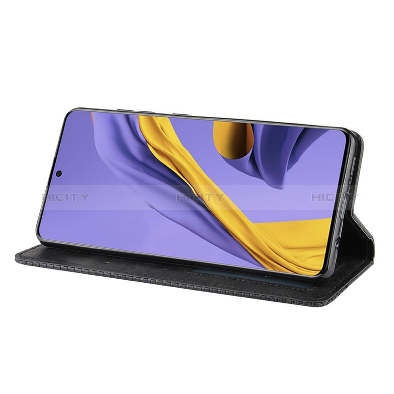 Handytasche Stand Schutzhülle Flip Leder Hülle BY4 für Samsung Galaxy A71 5G groß