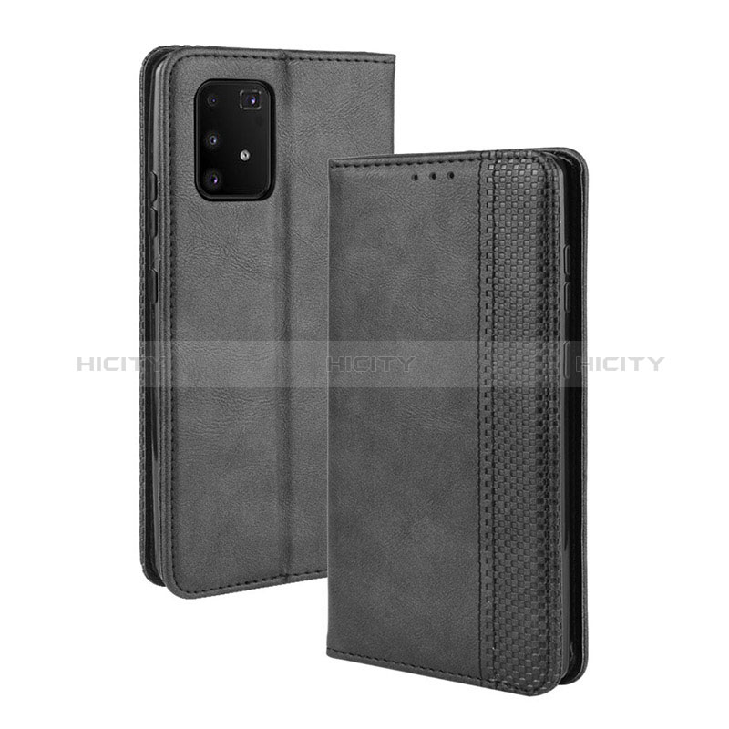 Handytasche Stand Schutzhülle Flip Leder Hülle BY4 für Samsung Galaxy A91