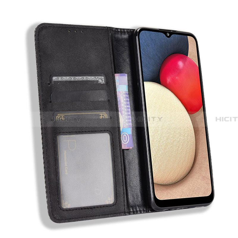 Handytasche Stand Schutzhülle Flip Leder Hülle BY4 für Samsung Galaxy F02S SM-E025F