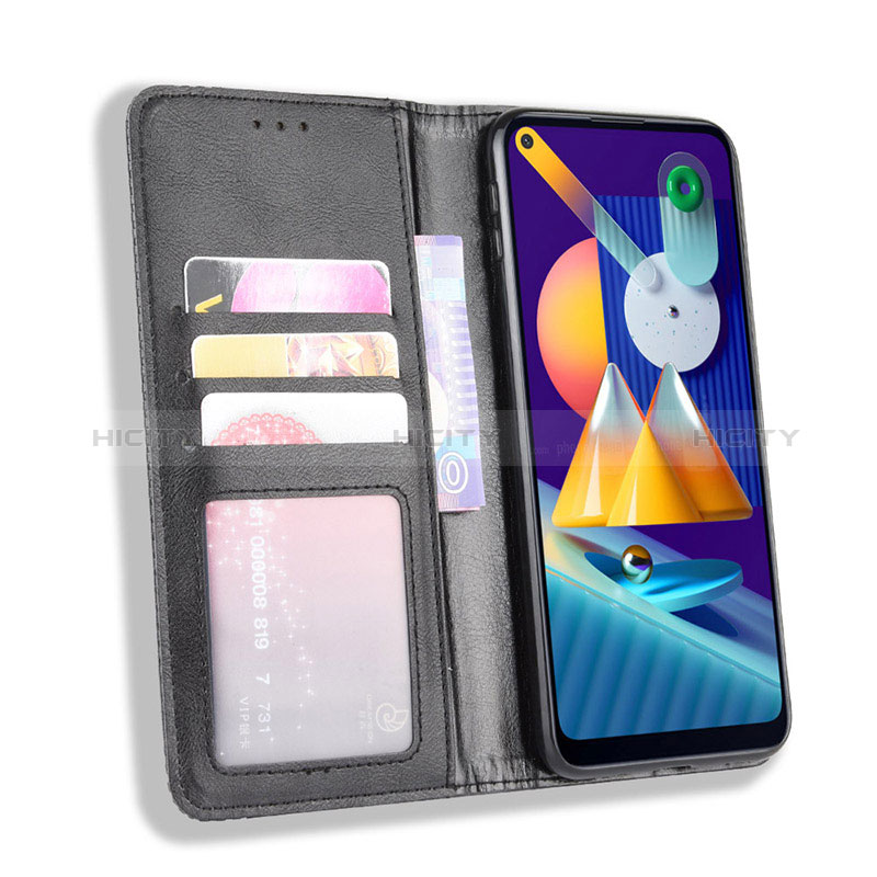 Handytasche Stand Schutzhülle Flip Leder Hülle BY4 für Samsung Galaxy M11