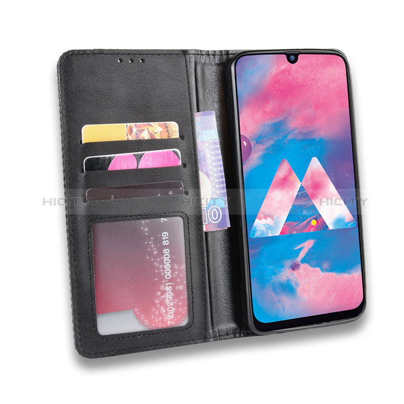 Handytasche Stand Schutzhülle Flip Leder Hülle BY4 für Samsung Galaxy M21 groß