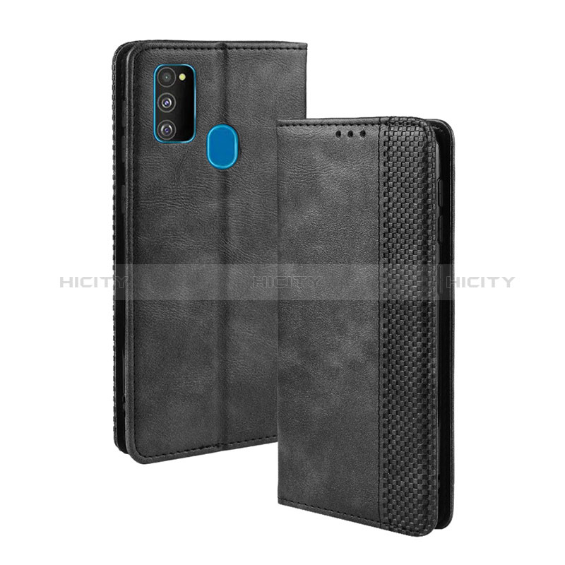 Handytasche Stand Schutzhülle Flip Leder Hülle BY4 für Samsung Galaxy M30s